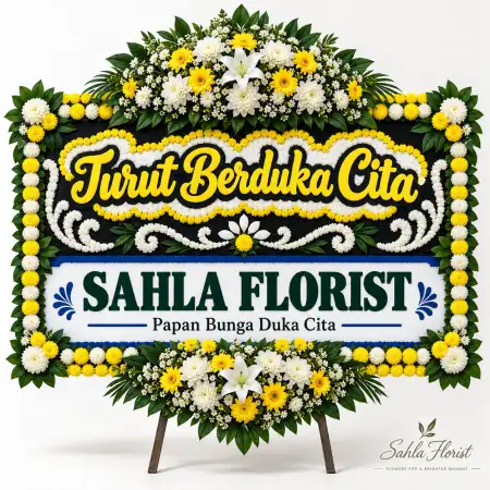 Papan Bunga Duka Grand City Surabaya